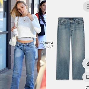 EB Denim low rise baggy jeans in luca